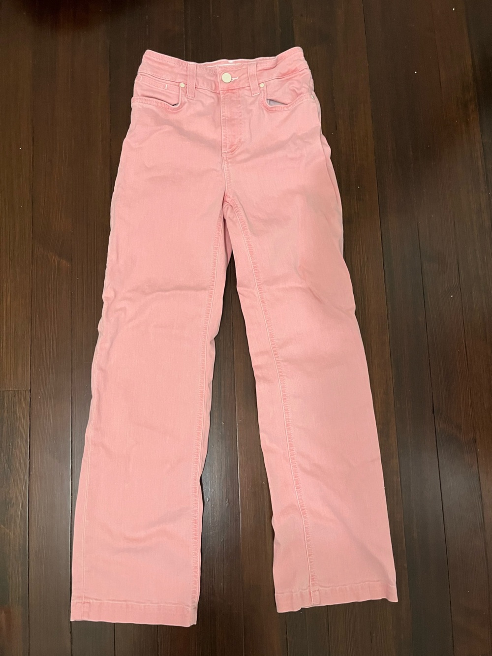 PAIGE Blush Pink High-Rise Ankle length Jeans